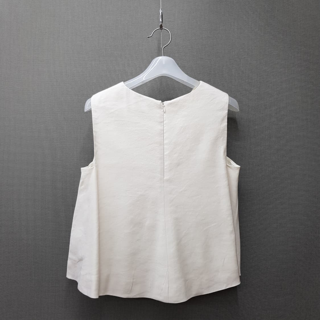 오르 2024 A라인 슬리브리스 블라우스 S사이즈 상품이미지5