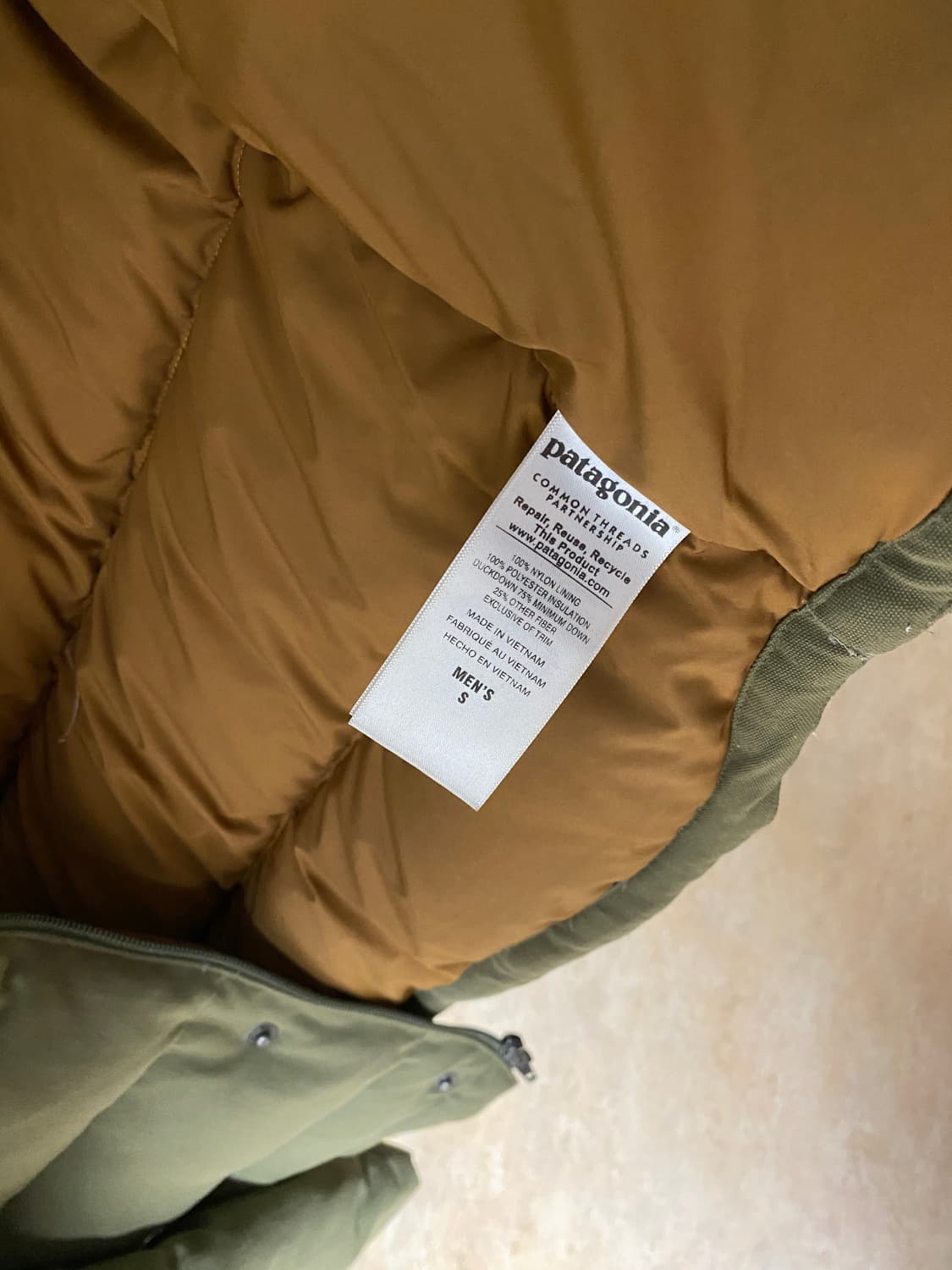 파타고니아 비비 다운 자켓 패딩 S 상품이미지8