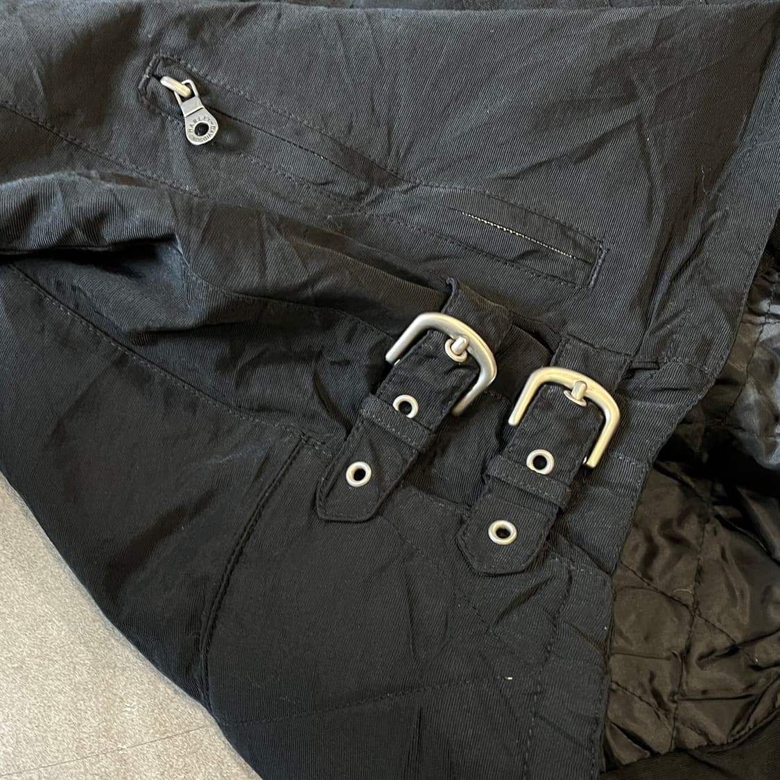 할리데이비슨 정품 블랙 바이커 바람막이 자켓 상품이미지7