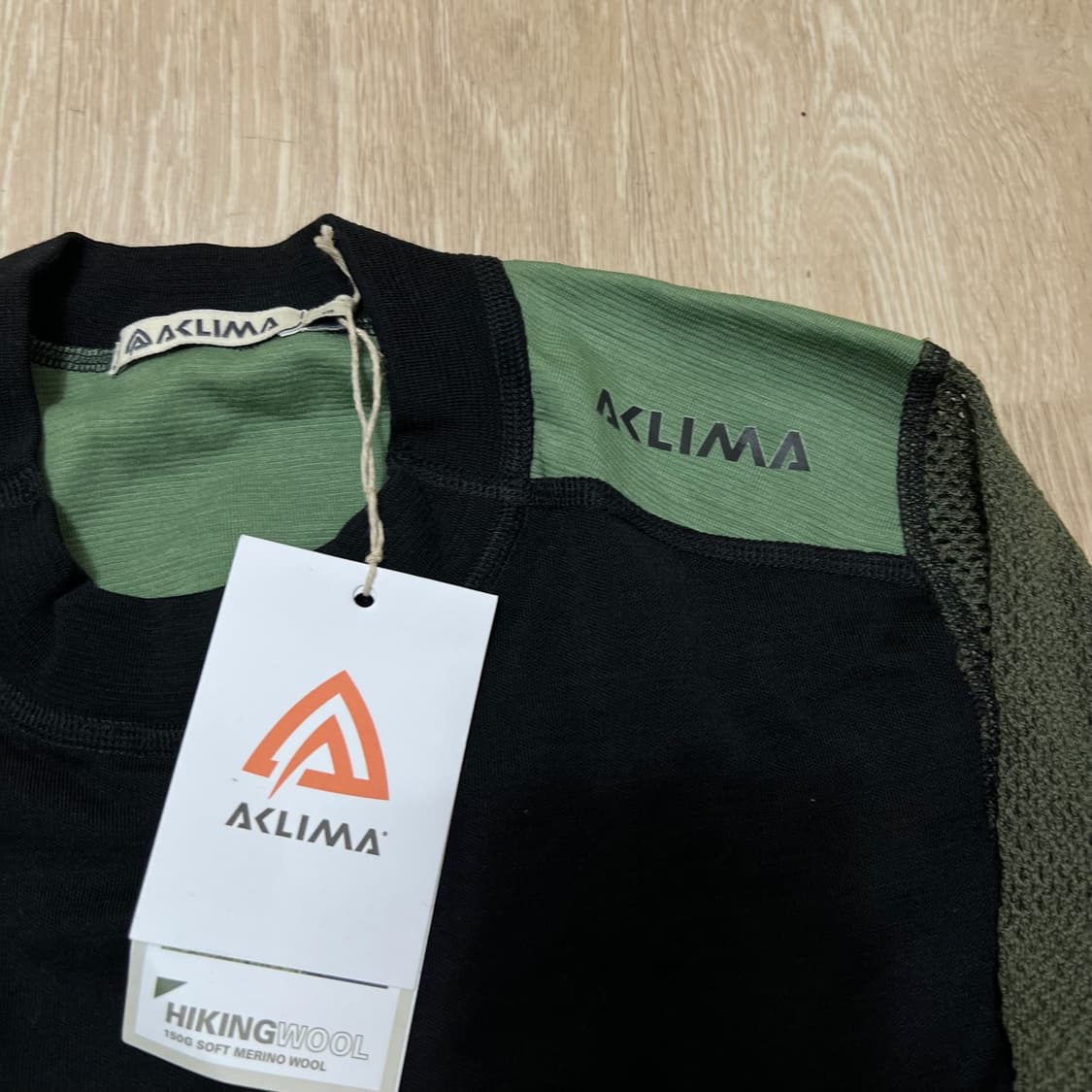 새상품 아클리마 울 넷 하이브리드 크루넥 M/95  상품이미지4