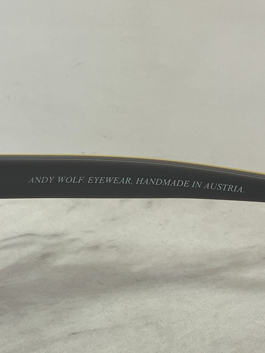 앤디 울프 Andy wolf 앤틱 모카옐로우 스퀘어 뿔테 안경 상품이미지7