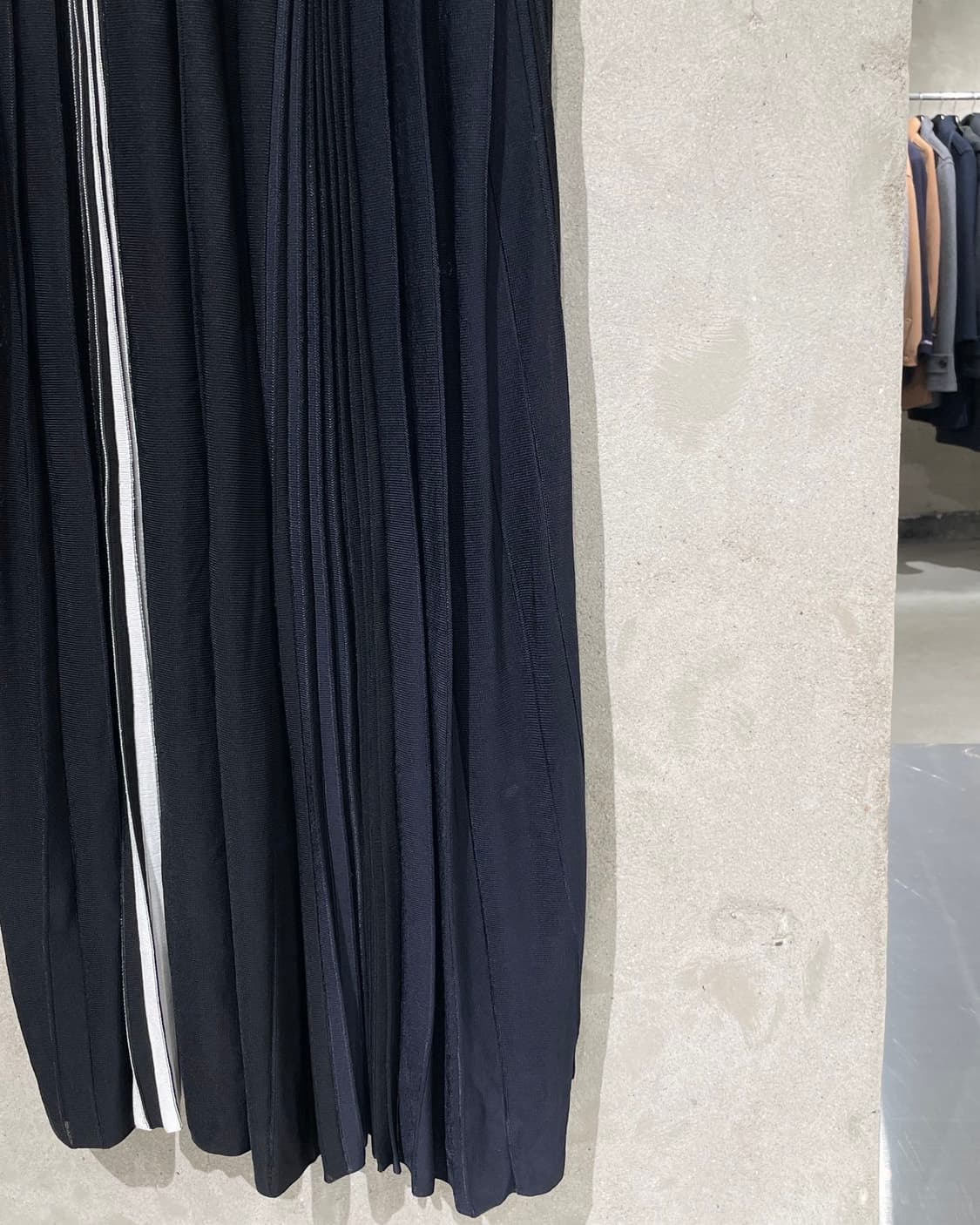 지방시 플리츠 슬리브리스 비스코스 롱 원피스 상품이미지5