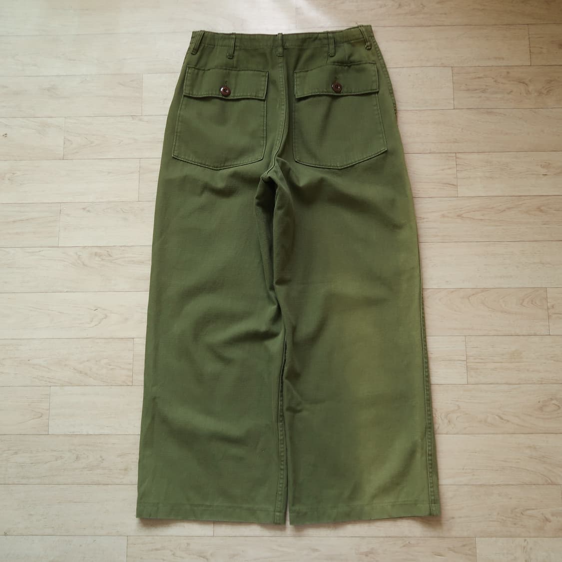 R13 와이드 레그 퍼티그 팬츠 상품이미지4