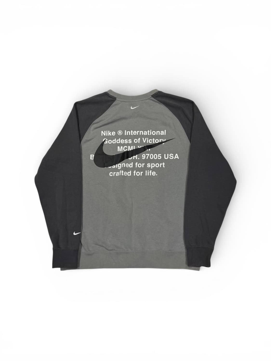 Nike 더블스우시 파티클 그레이 스웻셔츠  상품이미지2