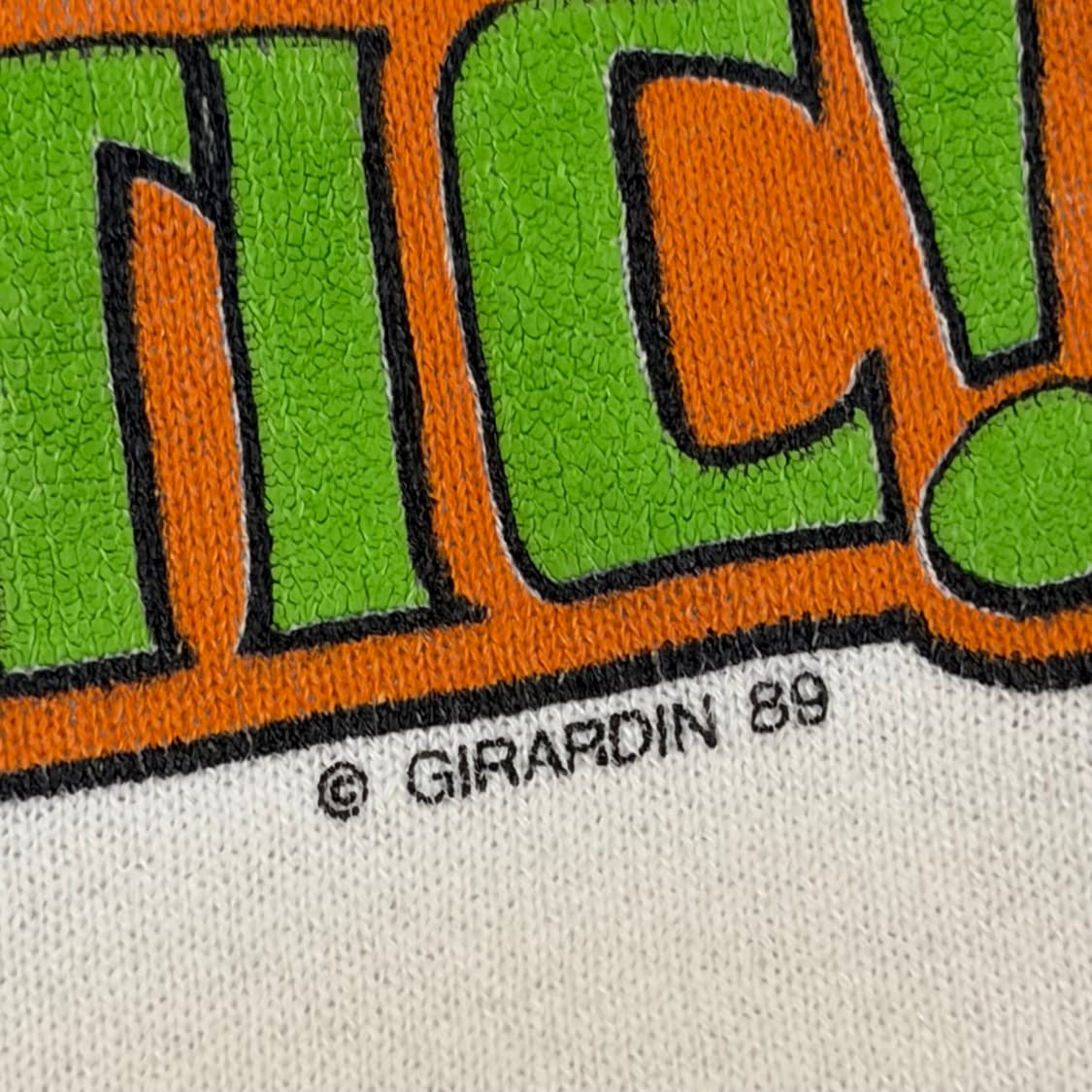 80s Made in USA 미국 빈티지 스크린스타 플로리다 대학 맨투맨 상품이미지5