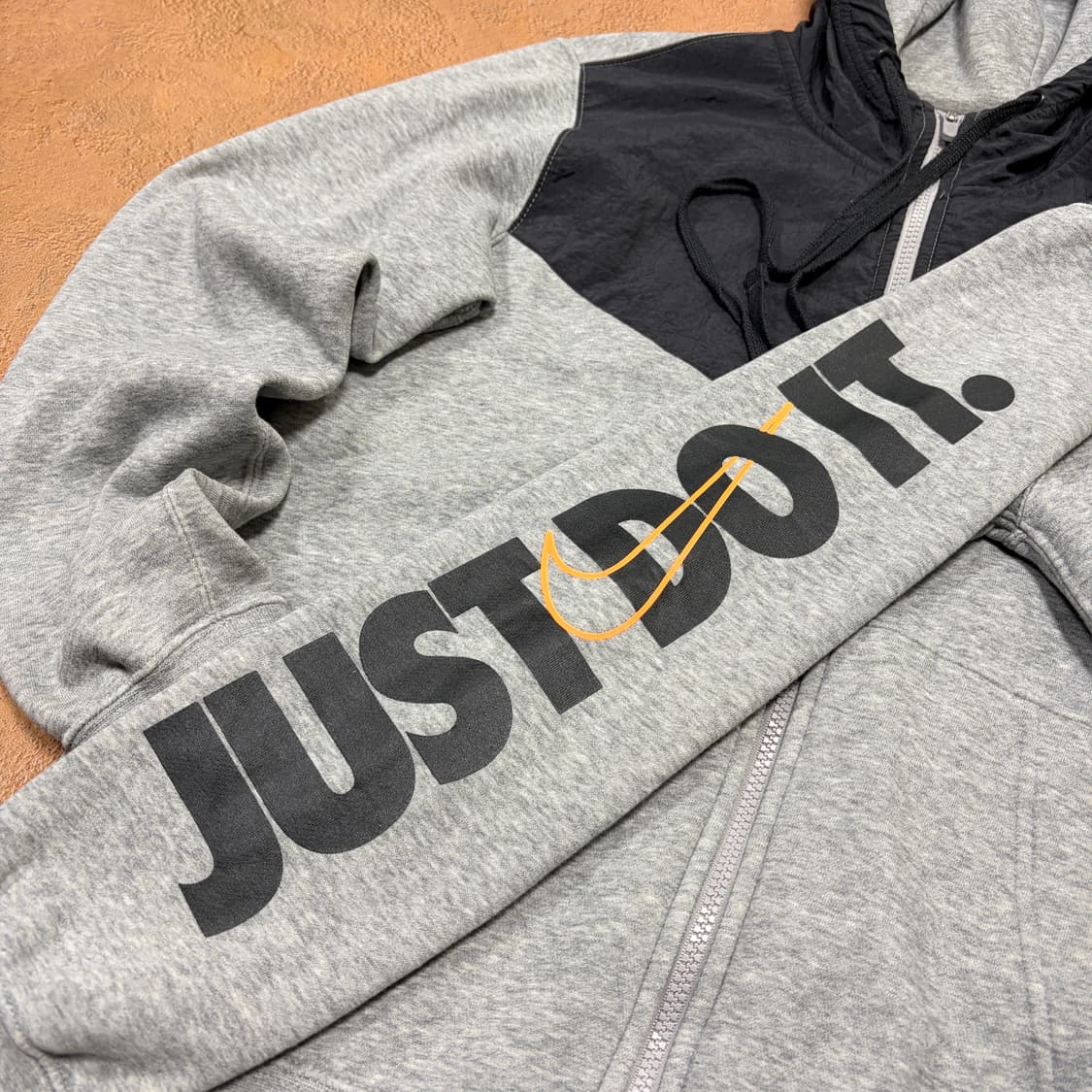 나이키 JUST DO IT 기모 후드 집업 상품이미지2