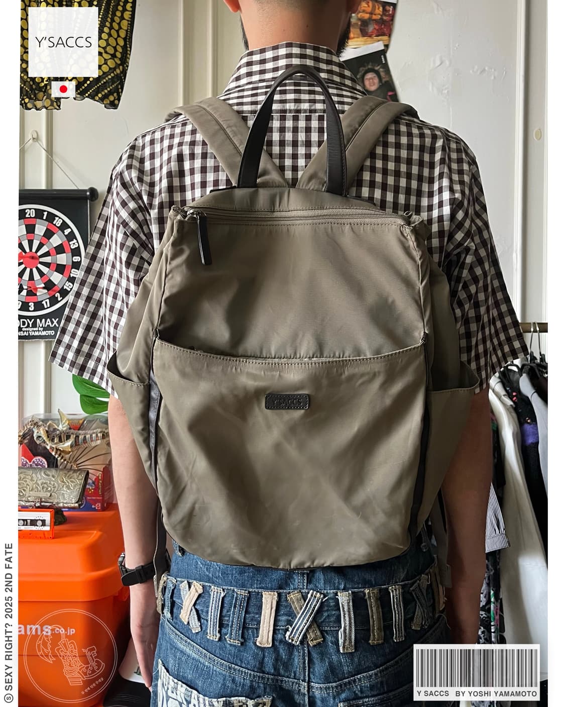 Yoshi Yamamoto Y'SACCS 2-Way Bag 상품이미지1