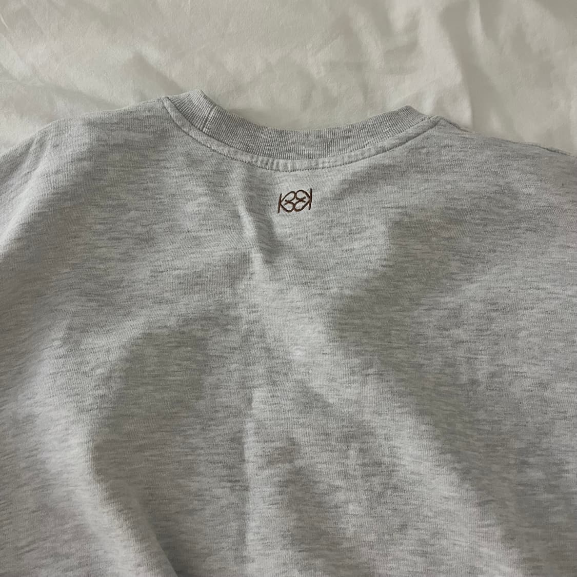 *해외출국으로 판매중단예정* KIJUN 기준 스웻셔츠 맨투맨 그레이 상품이미지3