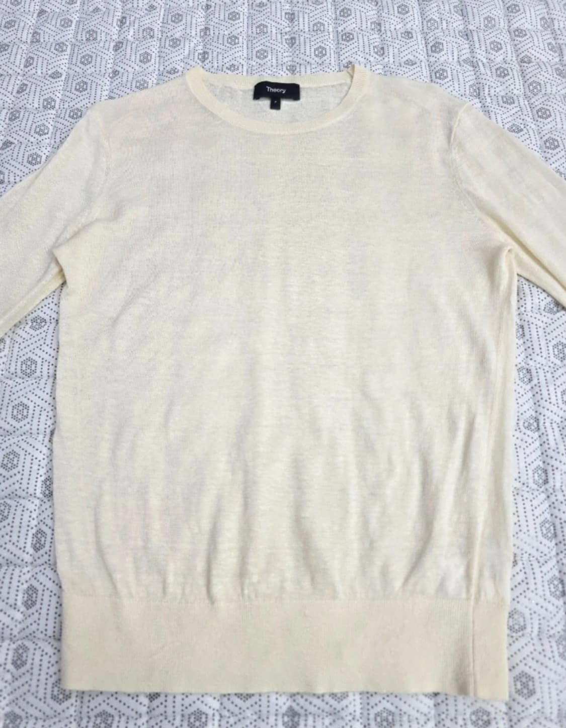 띠어리 아이보리 니트 ~55 상품이미지6