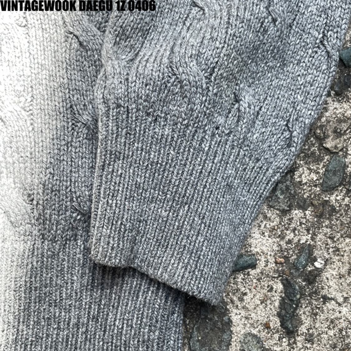 폴로 꽈배기 니트 L 상품이미지4