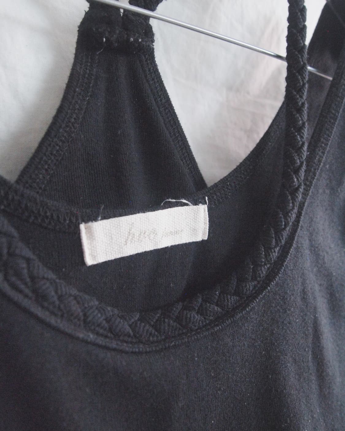 JPN VTG 로프 디테일 슬리브리스 상품이미지5