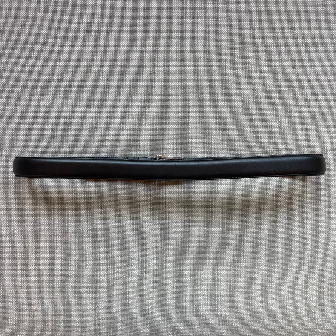 (37-38) 폴로 랄프로렌 이탈리안 블랙 레더 버클 벨트 상품이미지4