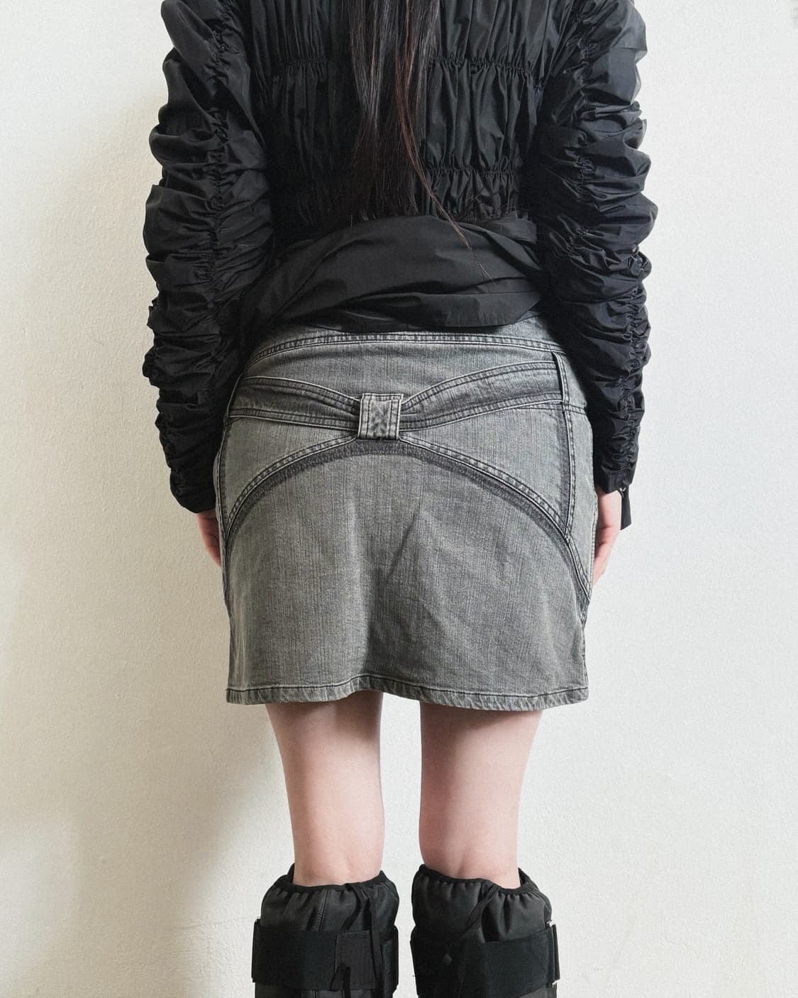 스텔라맥카트니 본디지 스트랩 데님 미니스커트 상품이미지2