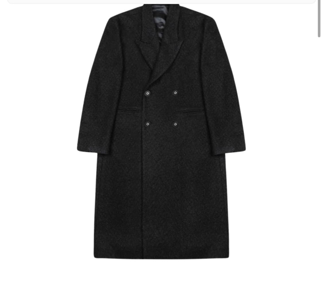 STU 오버핏 더블 브레스티드 코트 상품이미지6