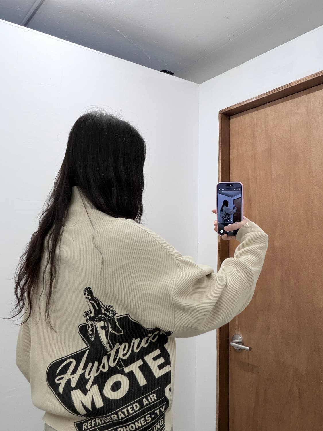 히스테릭글래머 HYSTERIC GLAMOUR Motel Half Zip 상품이미지4