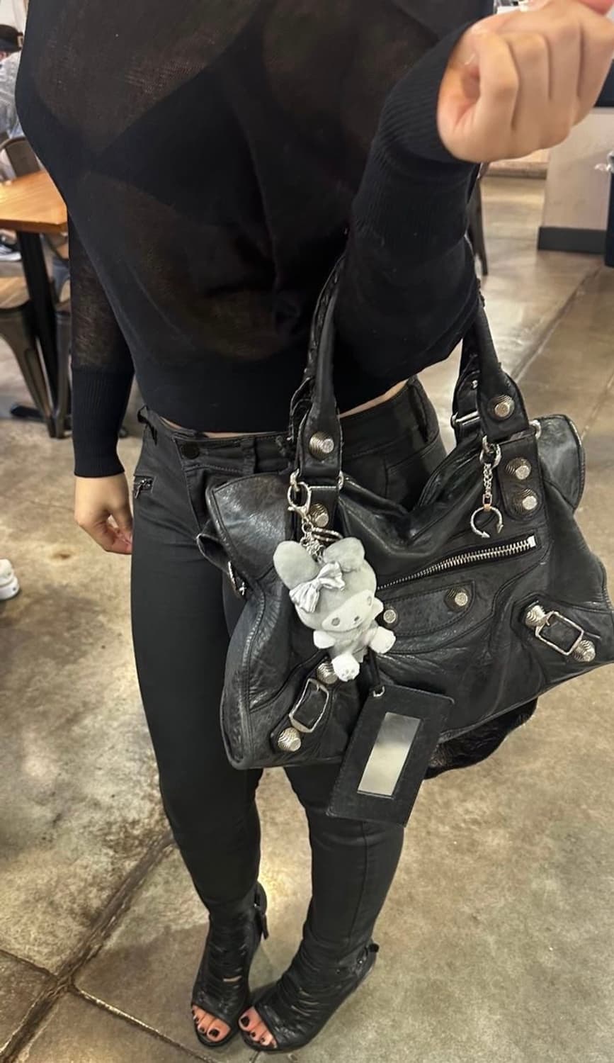 발렌시아가 모터백 시티백 다크 그레이 자이언트 상품이미지3