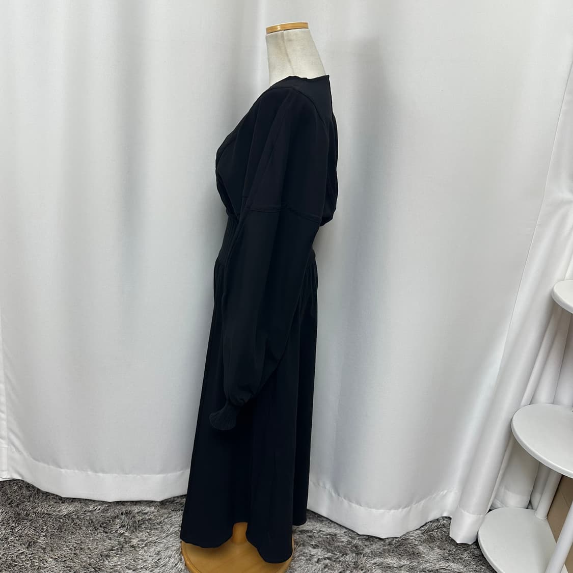  자라 여자 스판 검정 밴딩 원피스 S (44-55추천) 상품이미지5