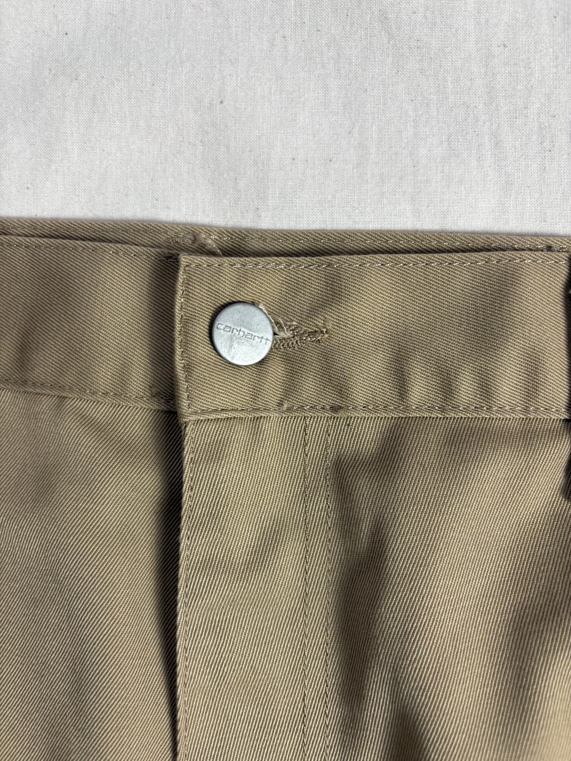 Carhartt 칼하트 베이지 심플 코튼 팬츠 32 상품이미지3