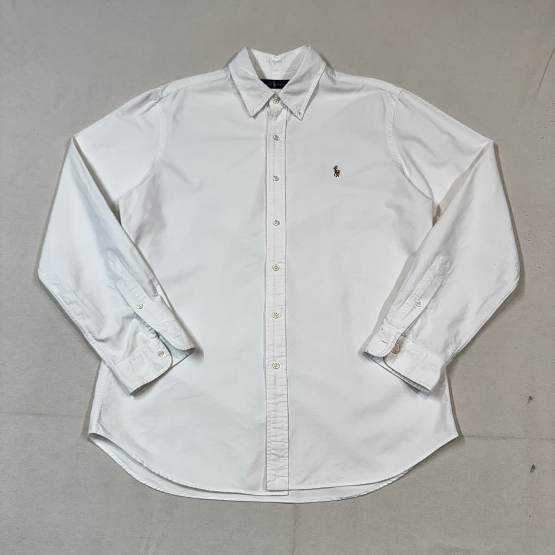 XL) 폴로 랄프로렌 클래식 옥스포드 화이트 셔츠 상품이미지1