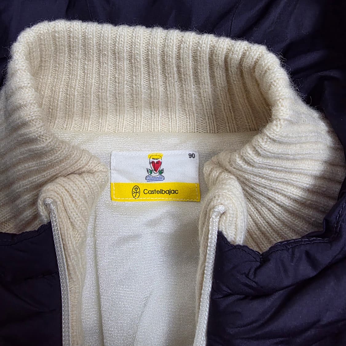 까스텔바작 여성 방풍 구스다운 니트 90 상품이미지4