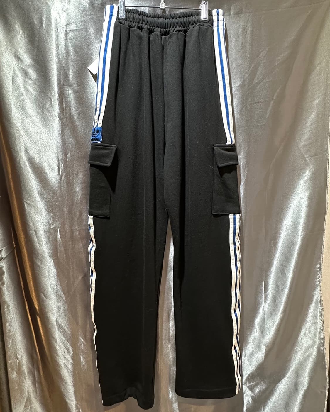 Free 아디다스 블루 파이어버드 트레이닝 조거 팬츠 상품이미지3