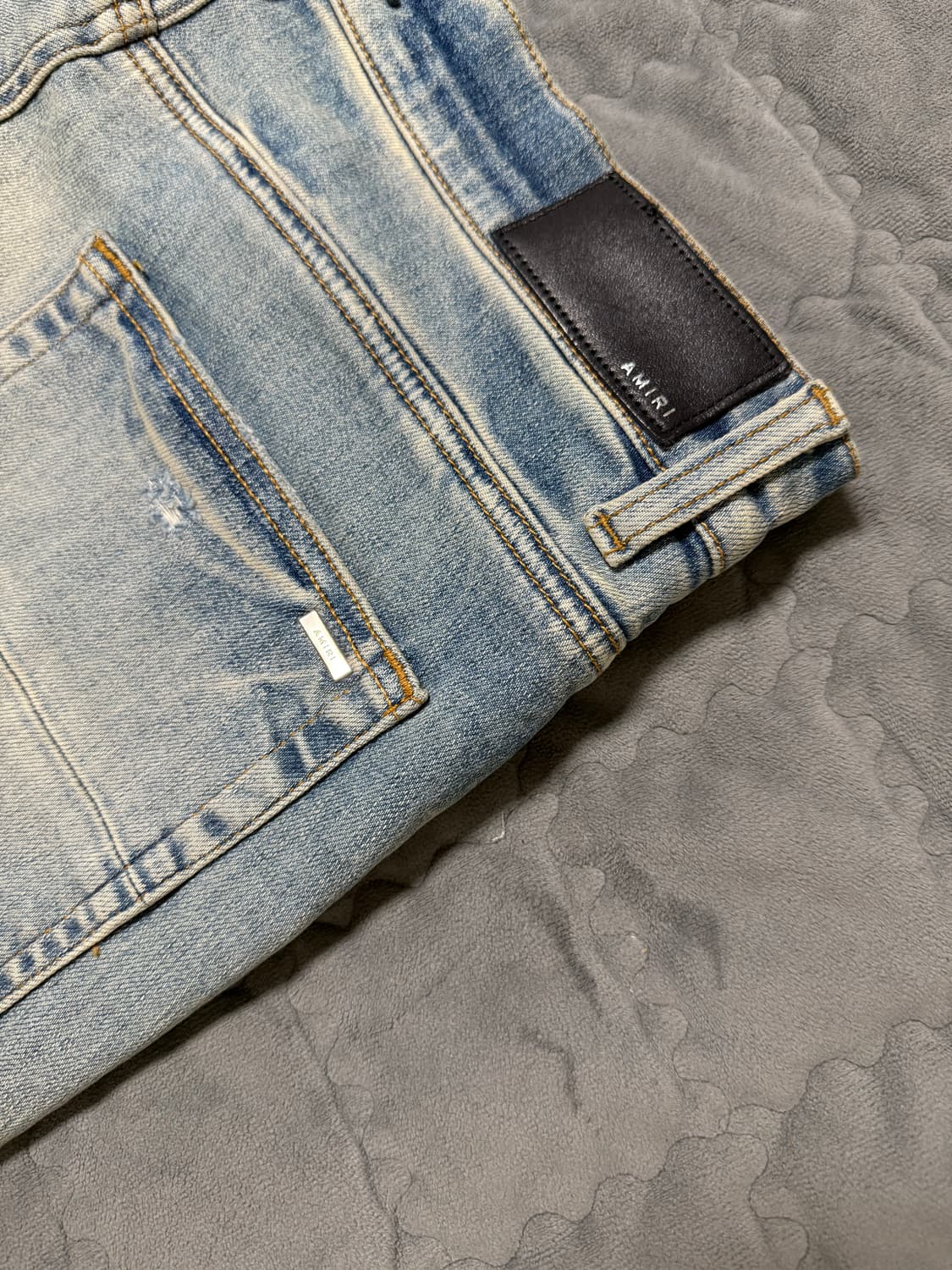 아미리 MX1 Skinny Blue Bandana 진 상품이미지8