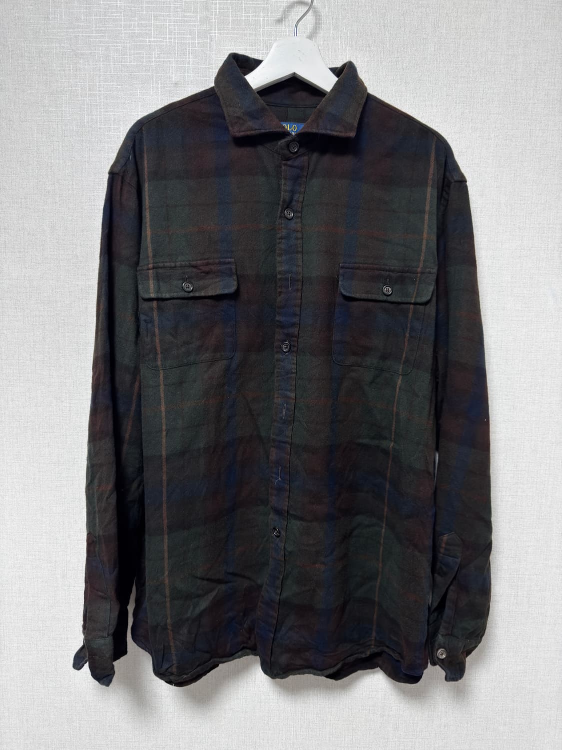 폴로 랄프로렌 체크 셔츠 2XL 상품이미지1