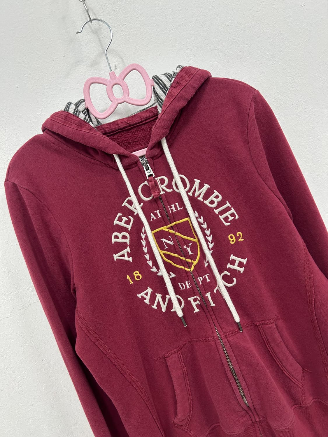 [ABERCROMBIE] 아베크롬비 체리와인 맛 후드집업 상품이미지7
