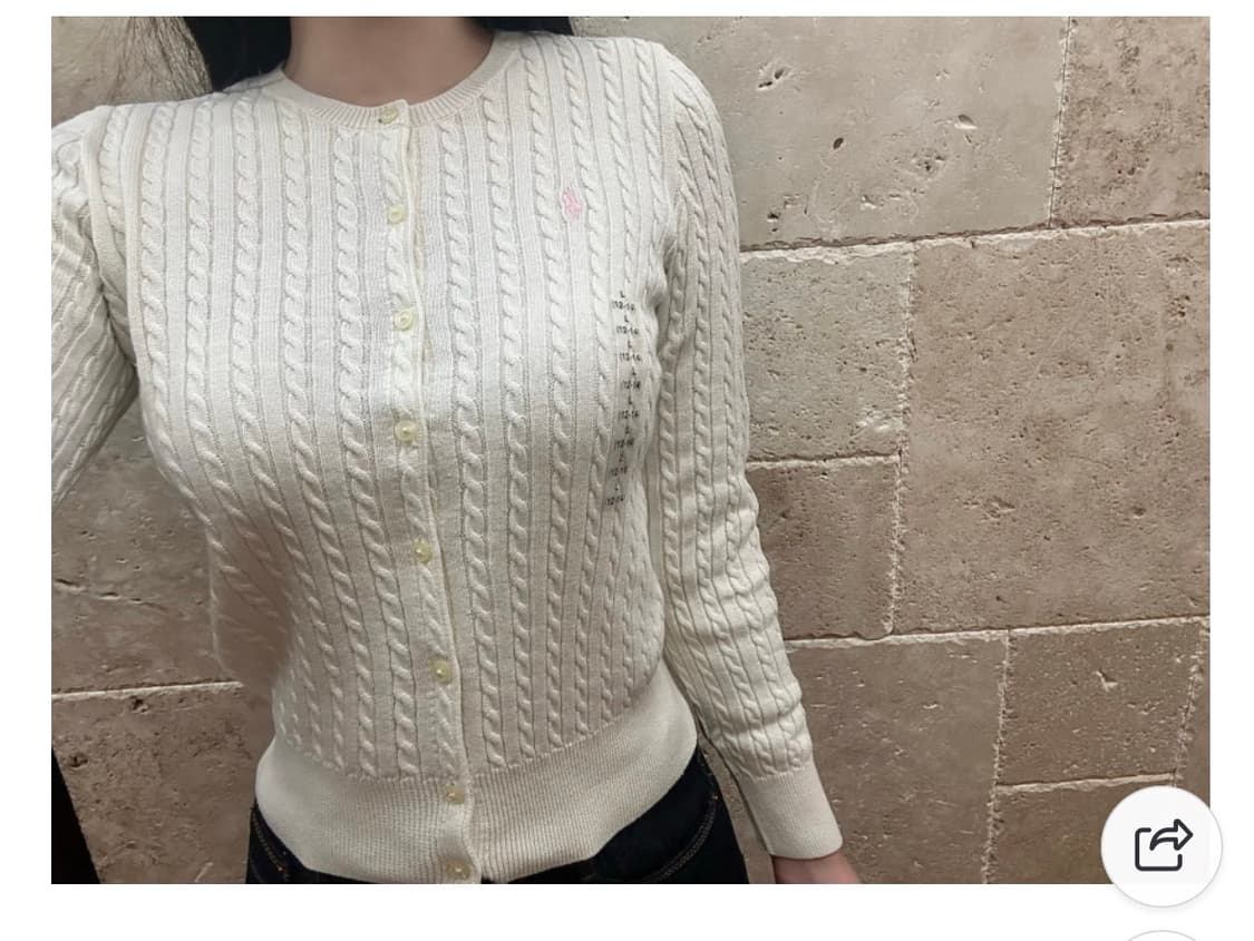 폴로 걸즈 가디건 상품이미지1
