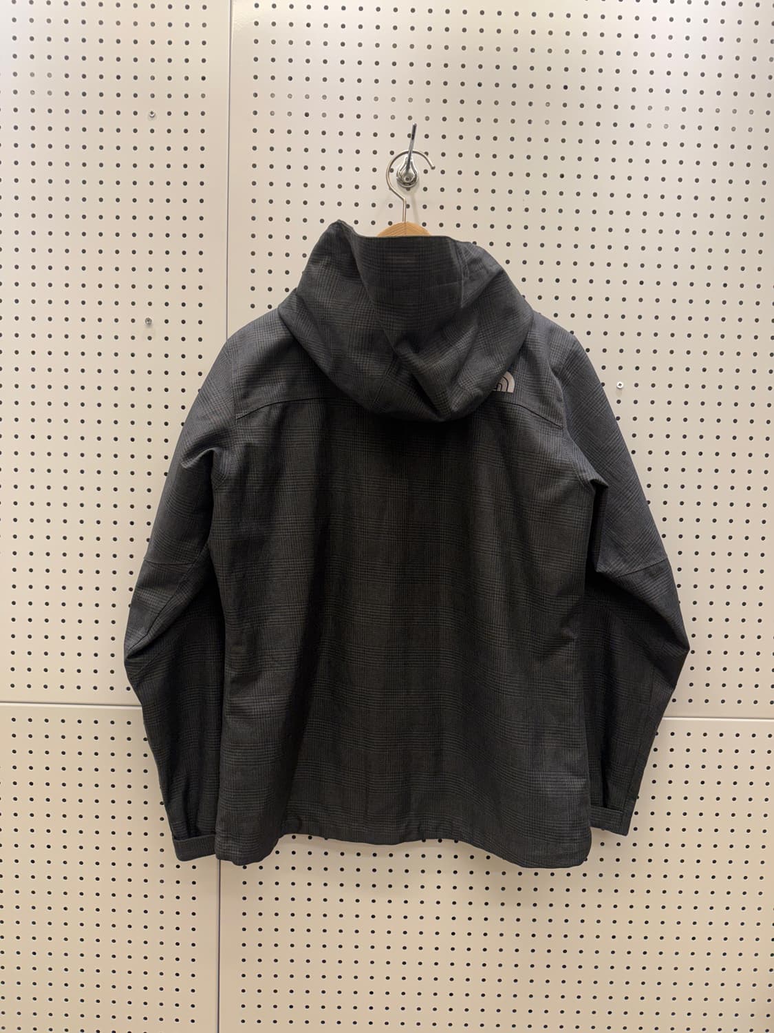 노스페이스 하이벤트 후드 자켓 체크 그레이 U230 상품이미지3