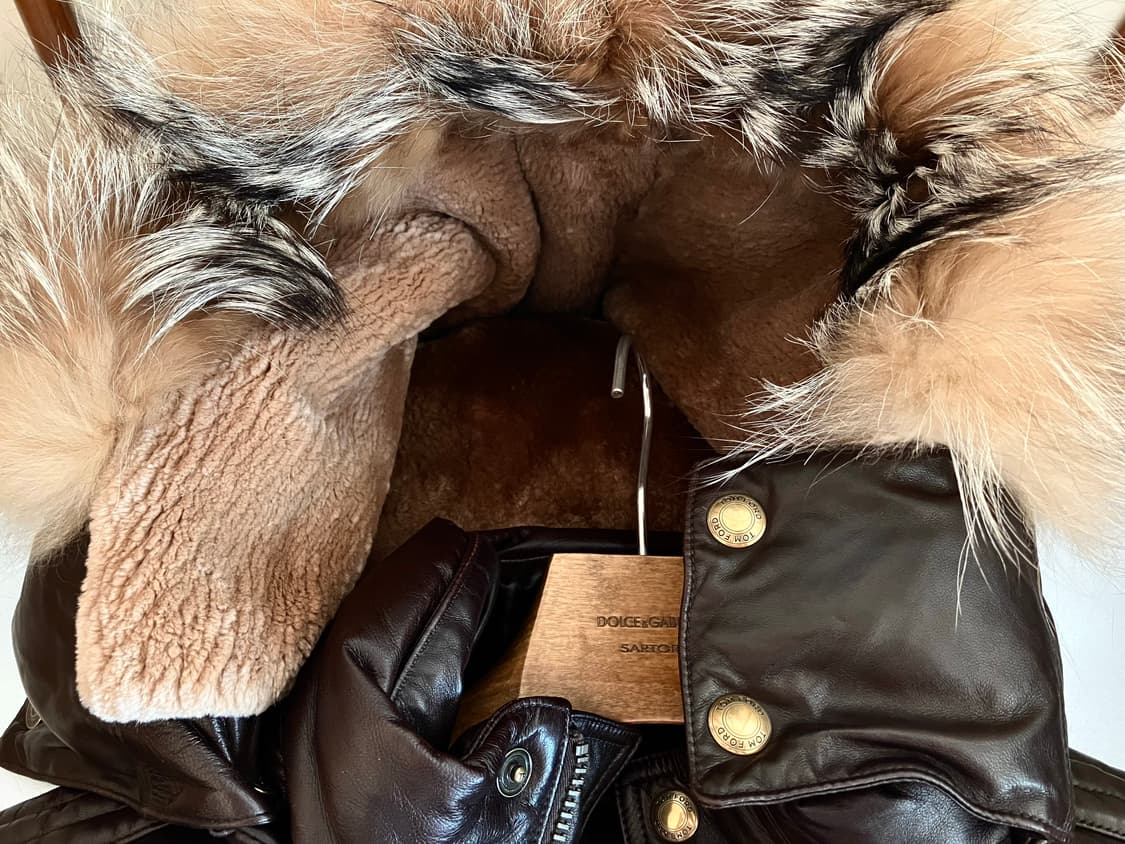 톰포드 가죽 롱패딩 상품이미지9