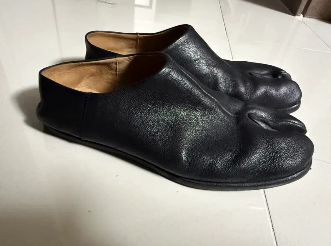 메종 마르지엘라 레더 타비 바부슈 뮬 38.5 상품이미지2