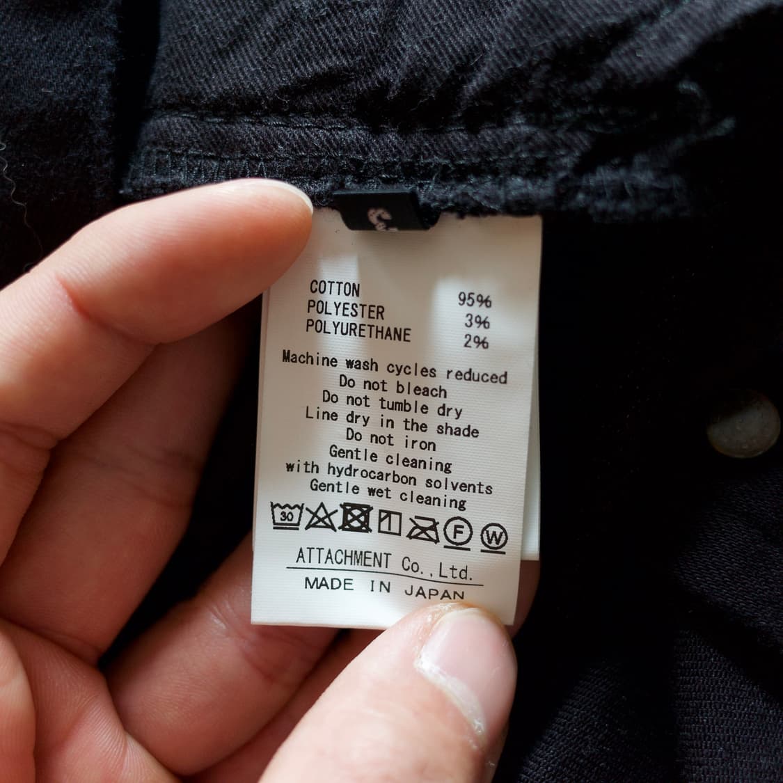 Kazuyuki Kumagai Attachment slim pants 상품이미지7