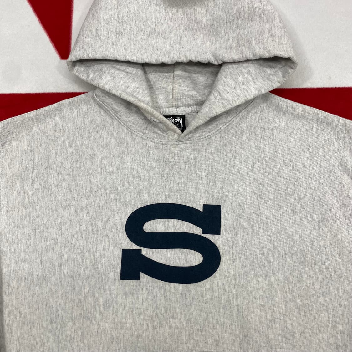 스투시 레터맨 오버핏 후드티 M 상품이미지3