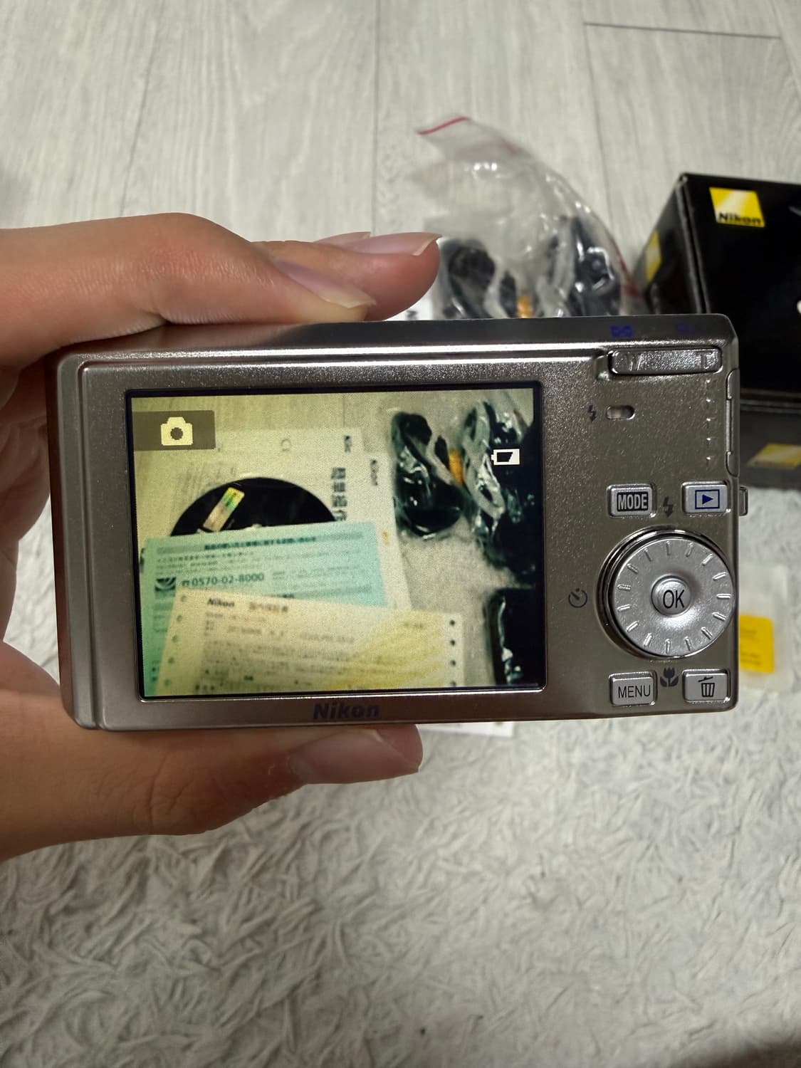 니콘 쿨픽스 S510 | Nikon Coolpix 빈티지 디카 풀박스 상품이미지5