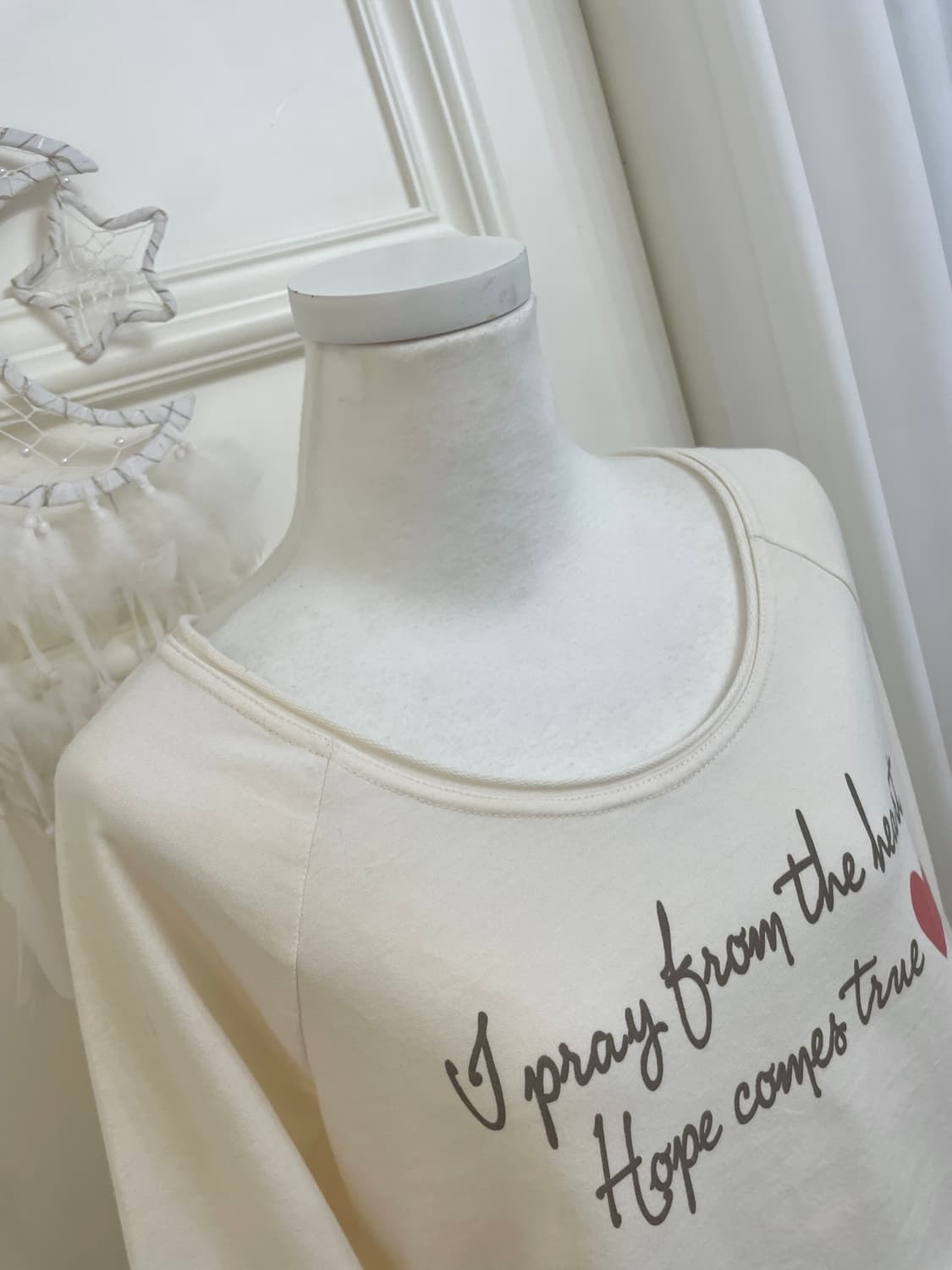 CINEMA CLUB ivory lettering point crop t 상품이미지8