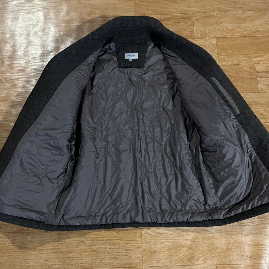 [100] 시리즈 헤링본 헌팅자켓 상품이미지7