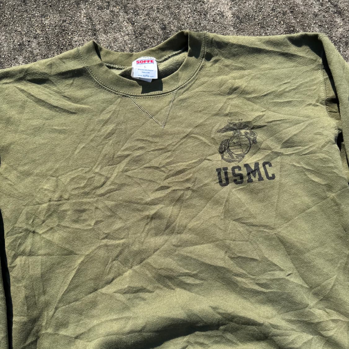 [L] 90s SOFFE USMC 스웻셔츠 상품이미지5
