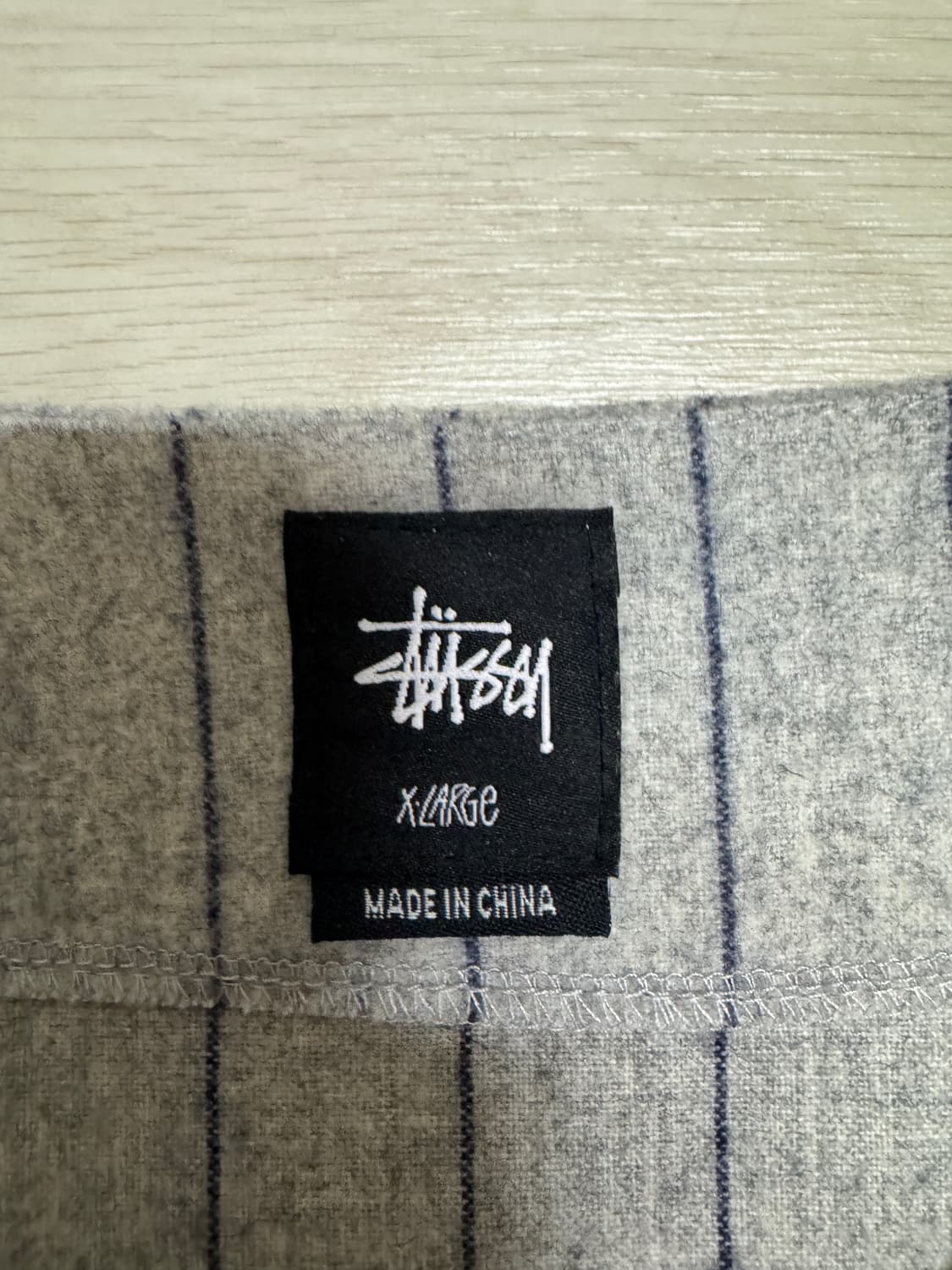 스투시 15ss 스트라이프 베이스볼 저지 XL 상품이미지4