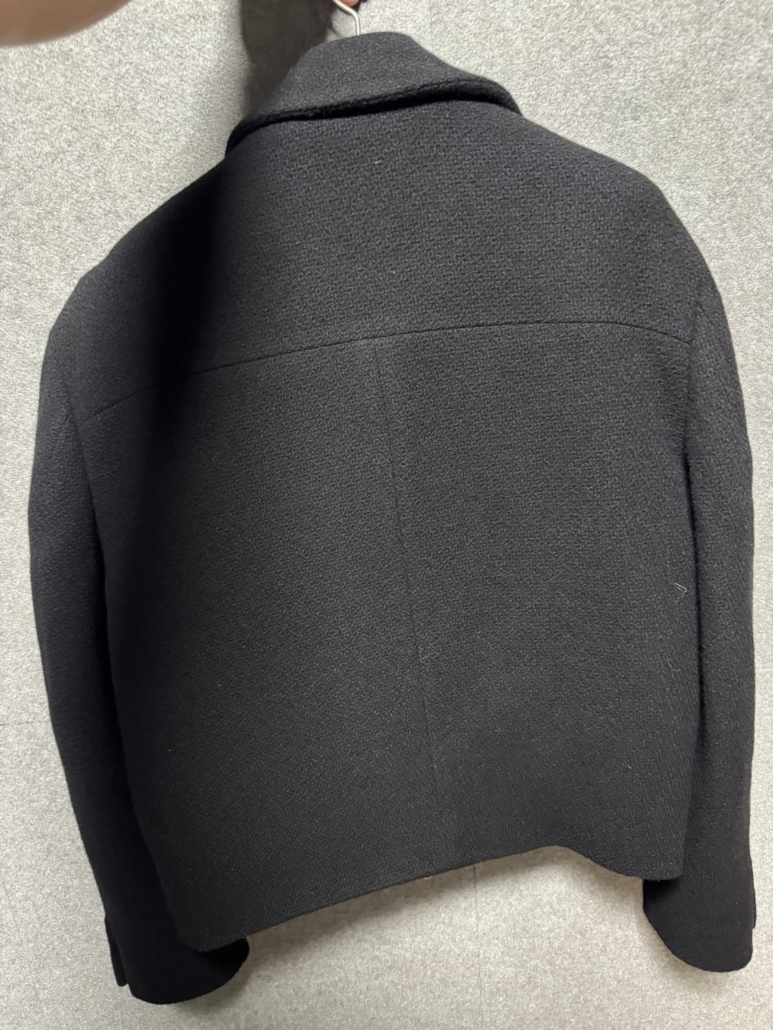 세비지 Wool Blended Short Jacket 울 자켓-블랙 상품이미지3