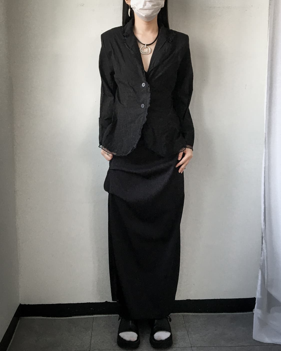 Lace trimming jacket 상품이미지5