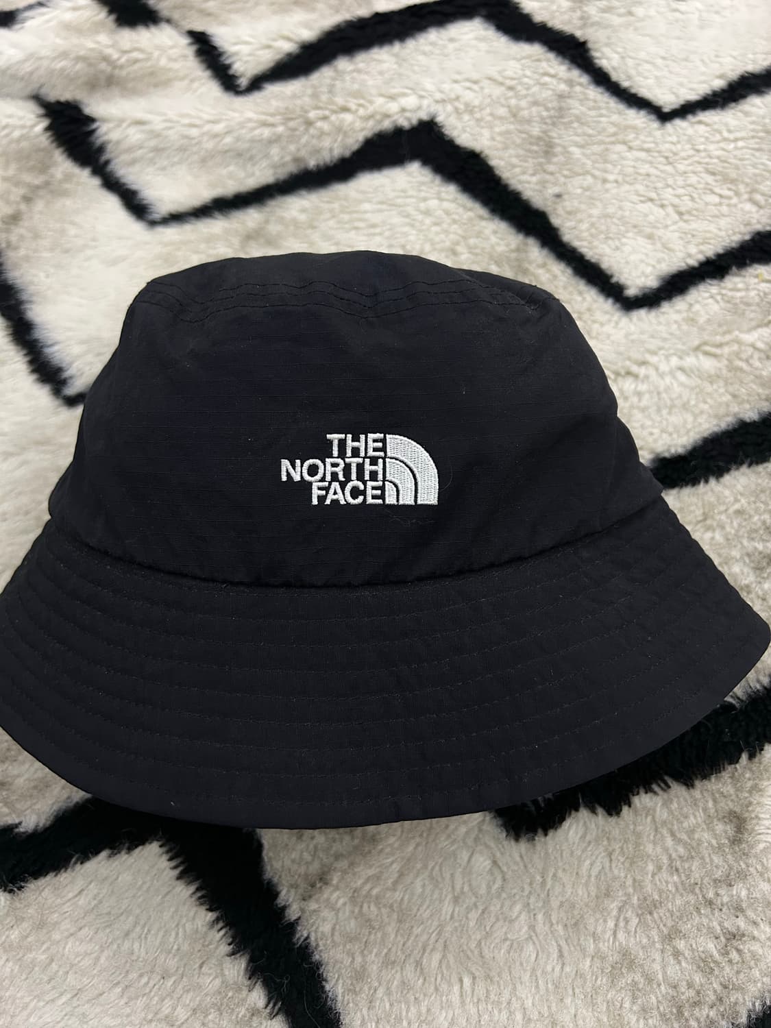 노스페이스 화이트라벨 나일론 버킷햇/블랙 상품이미지1