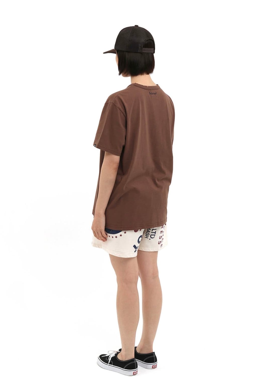 사파리스팟 세이프티 로고 메쉬 캡 브라운 상품이미지5