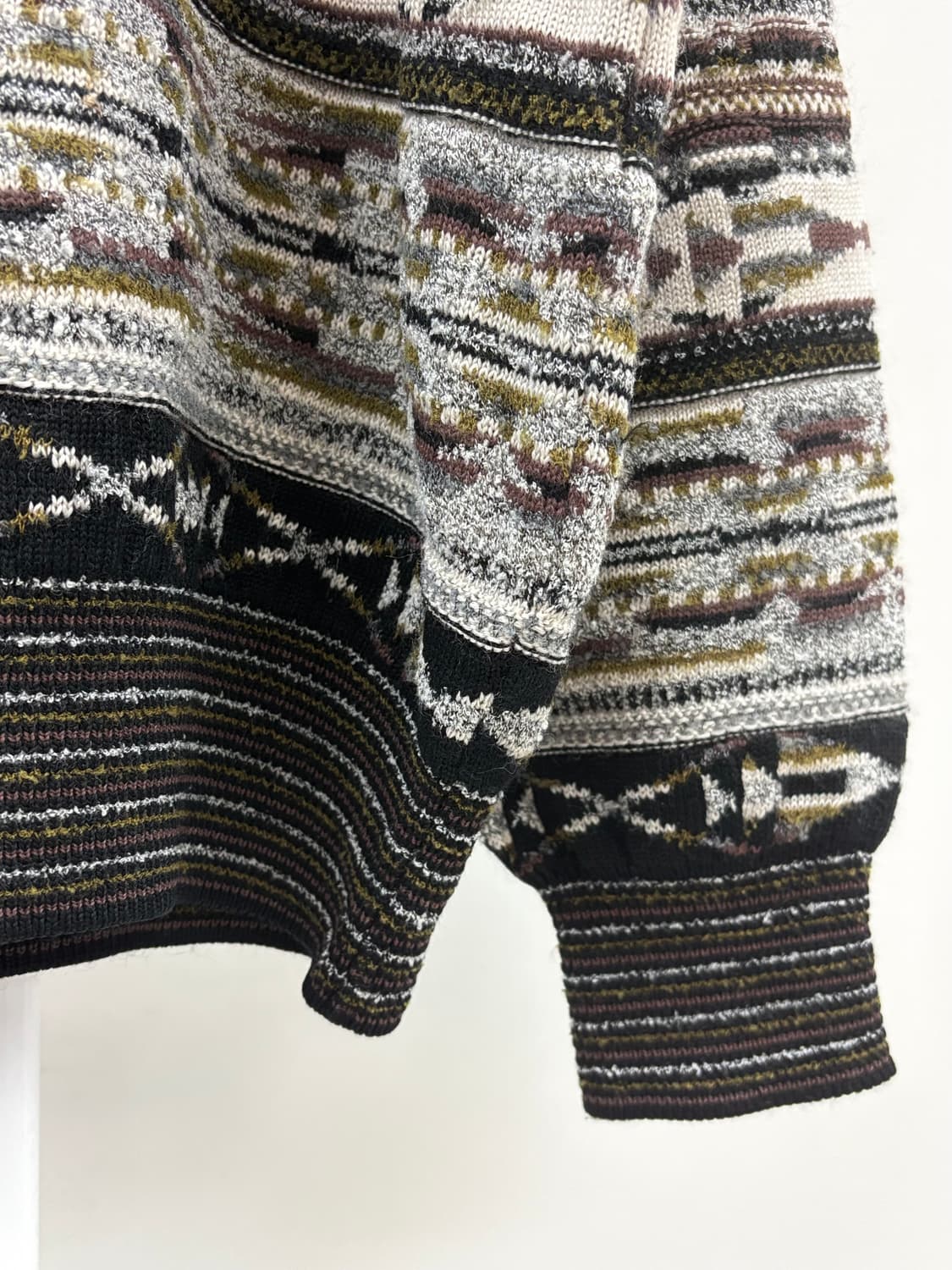 빈티지 노르딕 케이블 니트 스웨터 상품이미지7