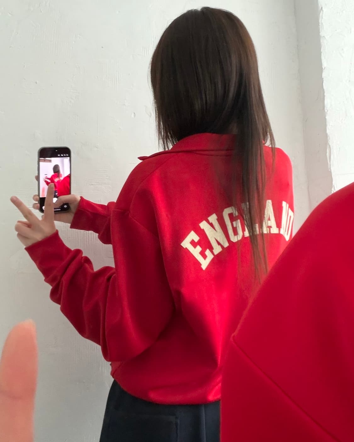 Adidas 아디다스 레드컬러 잉글랜드 트랙탑 상품이미지2