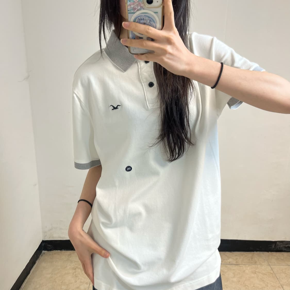 Hollister Collar T-Shirt 상품이미지2