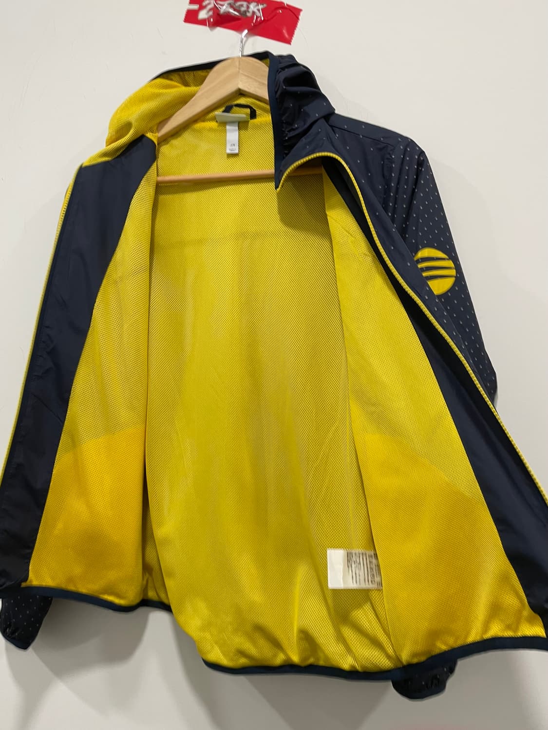 (빈티지)Adidas 아디다스 네오 JPN 도트 땡땡이 윈드브레이커 상품이미지6