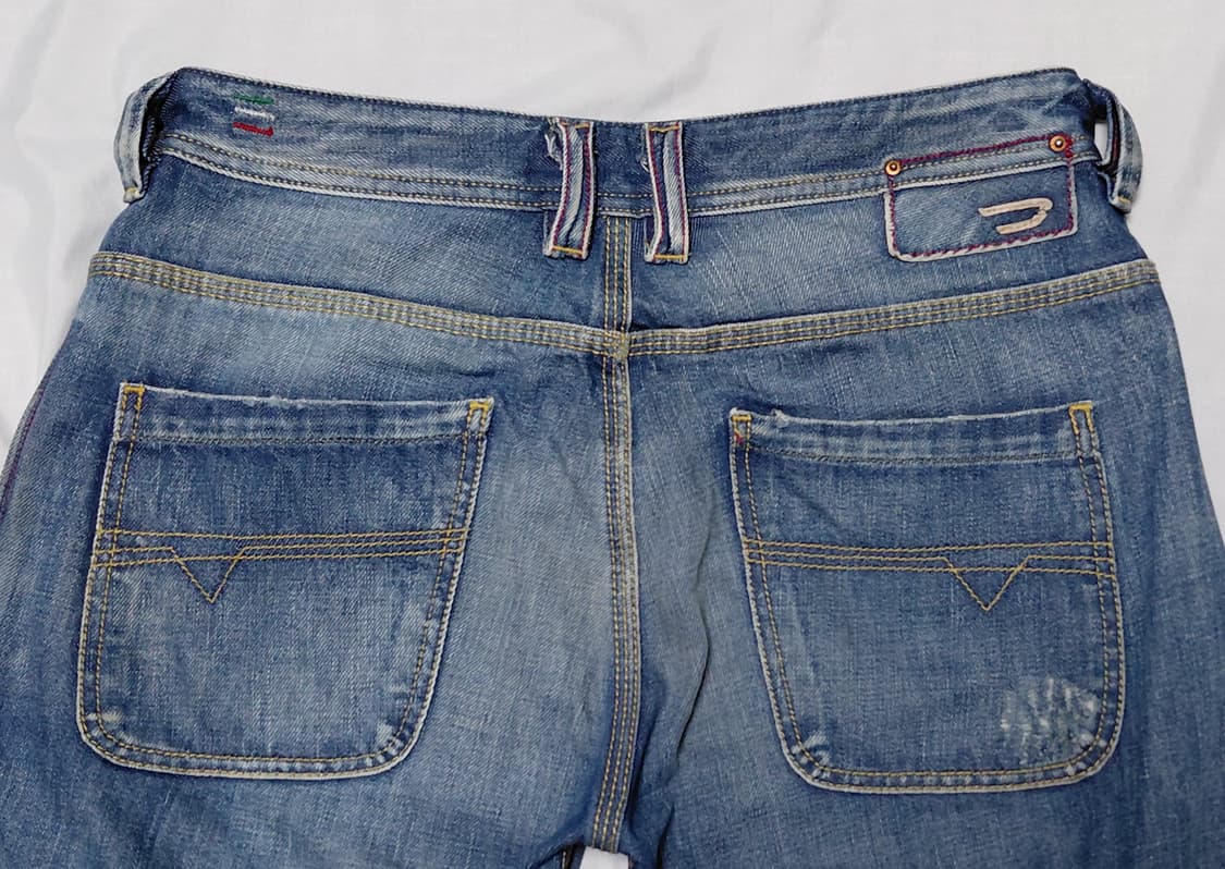 [30] 디젤(Diesel) PREETO 00796 지퍼 디테일 데님 상품이미지9