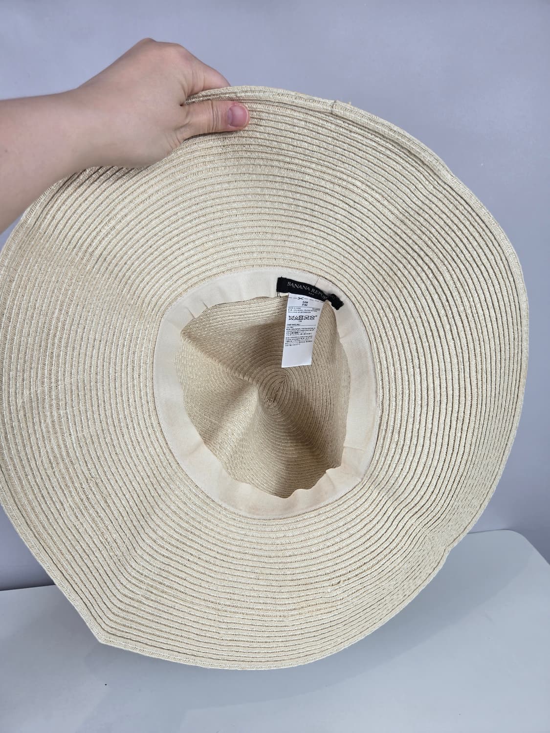 [무료배송]바나나리퍼블릭 대형 비치 밀집 모자 버킷 벙거지 모자 상품이미지5