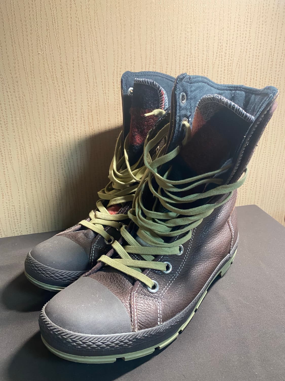 컨버스 X woolrich 브라운 부츠 280 상품이미지3